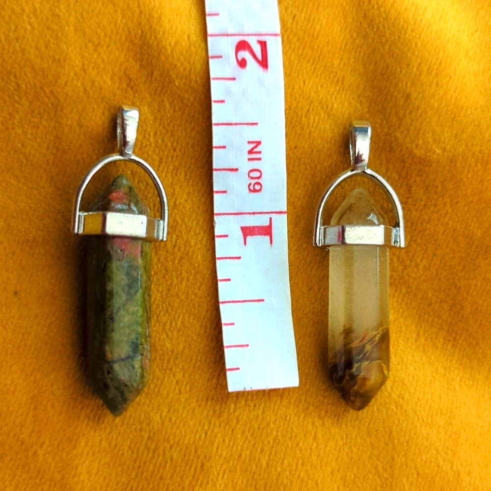 Two New Healing Chakra Crystal Pendants
